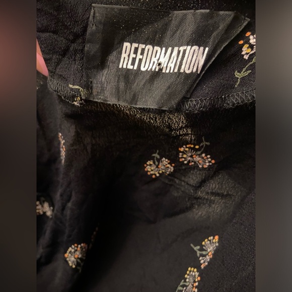 Reformation  Tie-Front Blouse - Picture 8 of 9